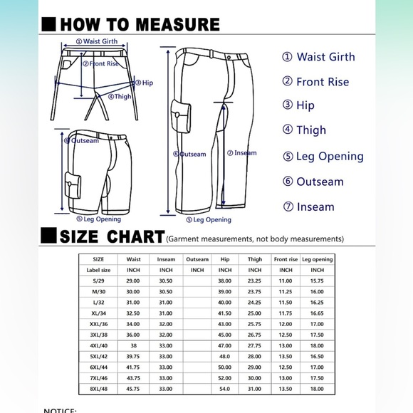 Matchstick unisex Cargo Pants in light apricot - Picture 6 of 6